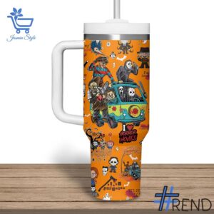 Comfortable I Love Horror MovieCharacters Tumbler oz designed with attention to detail.