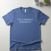 Experience the sleek design of the I'm A Mommy Mamatica Shirt.