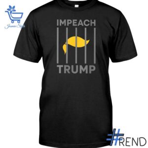 Trendy Impeach Trump Shirt perfect for casual and streetwear outfits.
