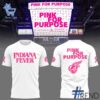 The Indiana Fever Pink for Purpose Tshirt is built for bold street style.