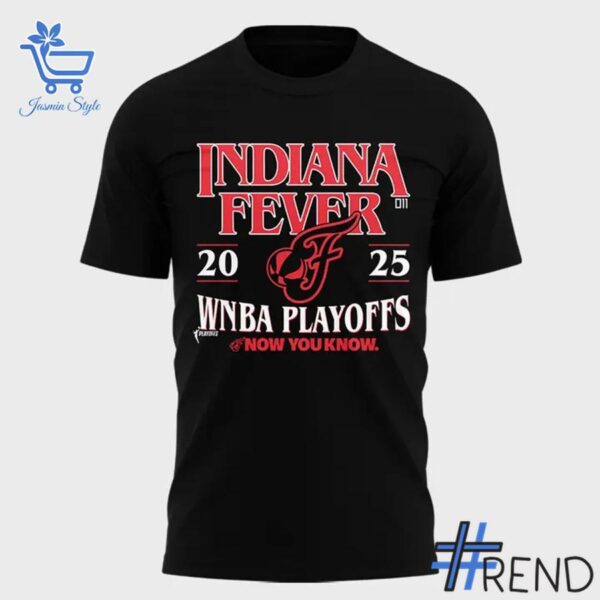 Stylish Indiana Fever WNBA Playoffs Shirt designed for all-day comfort.