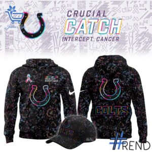 Stylish Indianapolis Colts Crucial Catch Hoodie designed for all-day comfort.