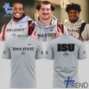 Stylish Iowa State Cyclones ISU Logo Shirt designed for all-day comfort.