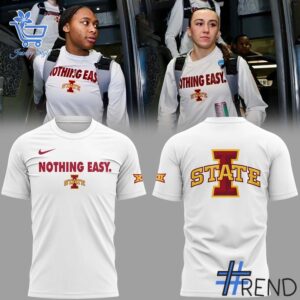 Comfortable Iowa State Cyclones Tyrese Haliburton Nothing Easy Shirt designed with attention to detail.