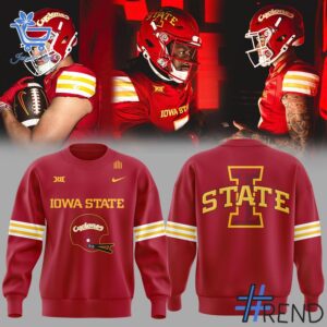 Refresh your collection with the timeless 2 Iowa State Cyclones football 2025 Hoodie.