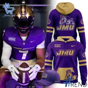 Stylish James Madison Dukes Golden Hoodie designed for all-day comfort.