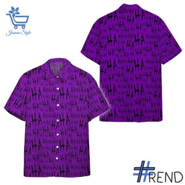 Refresh your collection with the timeless Joker hahaha Hawaiian Shirt.