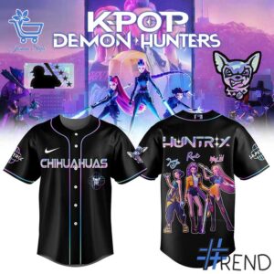 The 1 KPop Demon Hunters Chihuahuas Jersey brings street-ready confidence to everyday outfits.