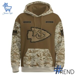The Kansas City Chiefs Hunting Deer Hoodie is built for bold street style.