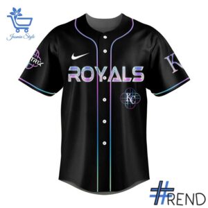 The Kansas City Royals KPop Demon Hunters Jersey is built for bold street style.