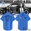 Stylish Kendrick Lamar & SZA Goria Grand National Tour Mechanic Hawaiian Shirt designed for all-day comfort.