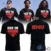 Stylish Kick'Em Stangs SMU Football Shirt designed for all-day comfort.