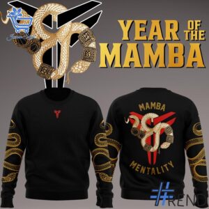 Experience the sleek design of the Kobe Bryant s legendary Mamba Mentality Sweatshirt jpg.