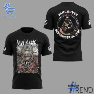 Stylish Linkin Park Linkin Tour Tshirt designed for all-day comfort.