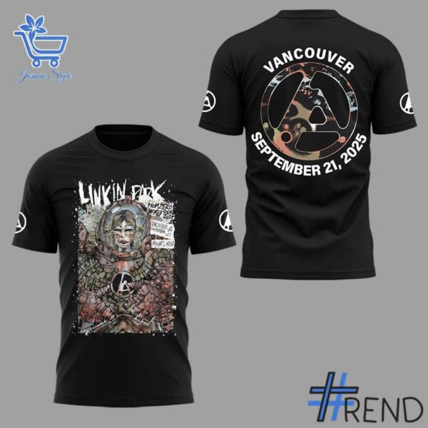 Stylish Linkin Park Linkin Tour Tshirt designed for all-day comfort.