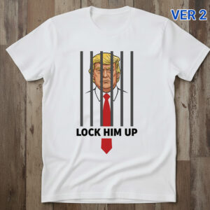 Stylish Lock Him Up Trump Shirt designed for all-day comfort.