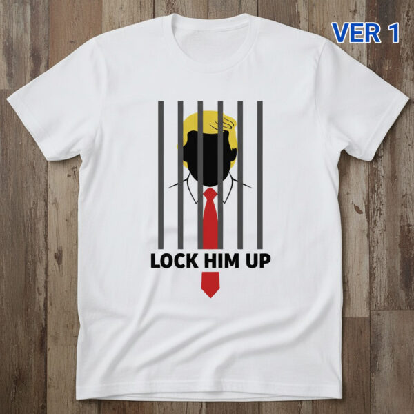 Stylish Lock Him Up Trump Shirt designed for all-day comfort.