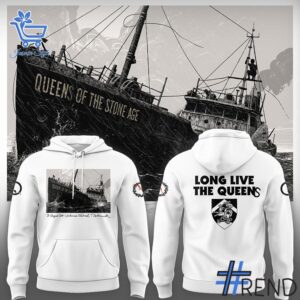 The Long Live Queens Tour Hoodie is built for bold street style.