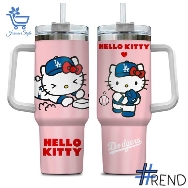 The 1 Los Angeles Dodgers Hello Kitty Pink Stanley Tumbler brings street-ready confidence to everyday outfits.