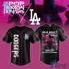 Stylish Los Angeles Dodgers KPop Demon Hunters Saja Boys Jersey designed for all-day comfort.