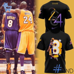 Refresh your collection with the timeless 1 Los Angeles Lakers Black Mamba Mentality T Shirt.