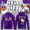 Take on every challenge with the Los Angeles Sparks Hello Kitty Hoodie.