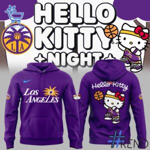 Take on every challenge with the Los Angeles Sparks Hello Kitty Hoodie.