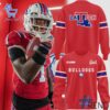 Stylish Louisiana Tech Bulldogs Uniform Red Sweatshirt designed for all-day comfort.