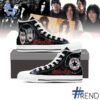 Stylish Mötley Crüe Canvas High Top Shoes designed for all-day comfort.