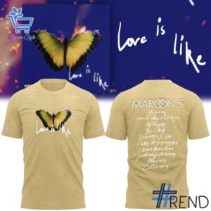 The Maroon Love is like Shirt adds a colorful spark to your wardrobe.