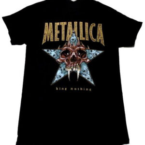 Trendy Metalica King Nothing Shirt perfect for casual and streetwear outfits.