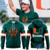 Versatile Miami Hurricanes Football Helmet Pregame Hoodie perfect for casual and sporty looks.