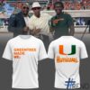 The Miami Hurricanes Greentree Made Me Shirt adds a colorful spark to your wardrobe.