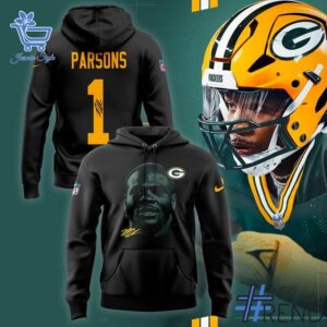 The Micah Parsons Green Bay Packers Portrait Shirt adds a colorful spark to your wardrobe.