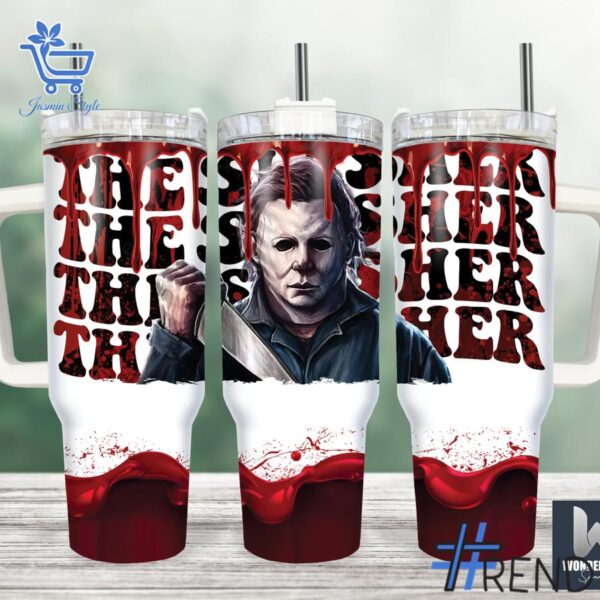 The Michael Myers Halloween Tumbler oz is built for bold street style.