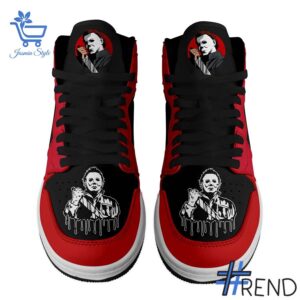 Trendy Michael Myers The Boogeyman Air Jordan Shoes perfect for casual and streetwear outfits.