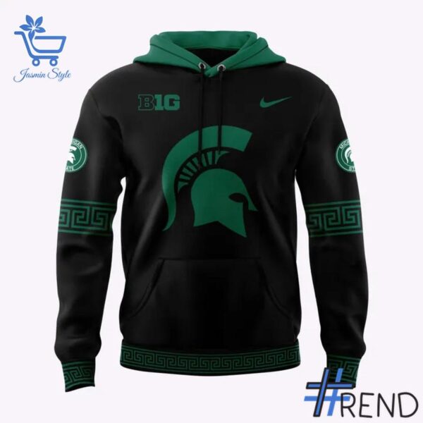 Stylish Michigan State Spartans black Hoodie designed for all-day comfort.