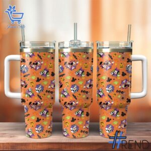 Refresh your collection with the timeless 1 Mickey And Minnie Halloween 2025 Tumbler 40oz.