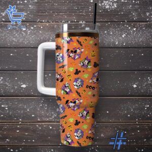 Refresh your collection with the timeless 3 Mickey And Minnie Halloween 2025 Tumbler 40oz.