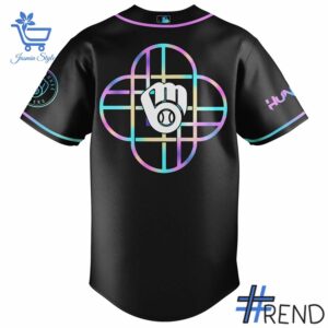 Trendy Milwaukee Brewers KPop Demon Hunters Movie Jersey perfect for casual and streetwear outfits.