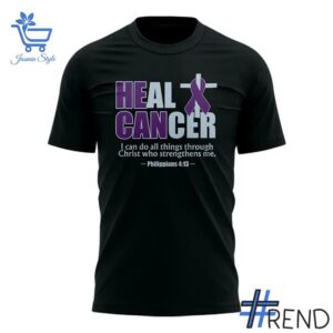 Stylish Minnesota Twins Heal Cancer T Shirt designed for all-day comfort.