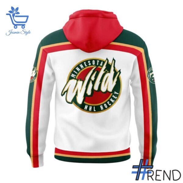 Versatile Minnesota Wild th Anniversary Originals Uniform Hoodie perfect for casual and sporty looks.