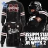 Stylish Mississippi State Bulldogs Dark Mode MSB Uniform Sweatshirt designed for all-day comfort.