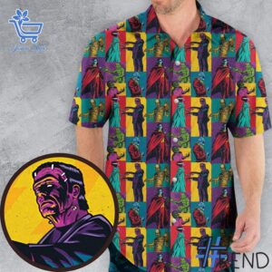 Stylish Monsterror Universal Classic Monsters Hawaiian Shirt designed for all-day comfort.