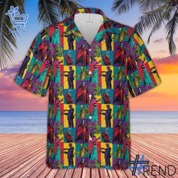 Stylish Monsterror Universal Classic Monsters Hawaiian Shirt designed for all-day comfort.