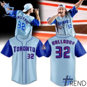 The Morgan Wallen Roy Halladay Toronto Blue Jays Baseball jersey adds a colorful spark to your wardrobe.
