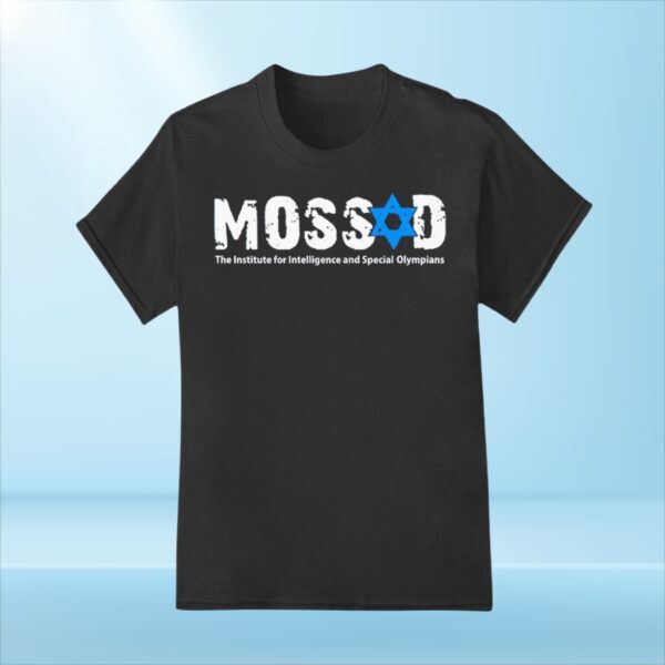 Refresh your collection with the timeless Mossad the Institute for Intelligence and Special Olympians Shirt.