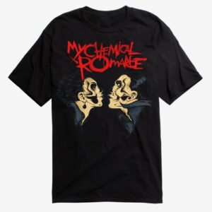 Comfortable My Chemical Romance Kissing Skeletons T Shirt designed with attention to detail.