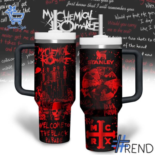 The My Chemical Romance Tumbler oz is built for bold street style.