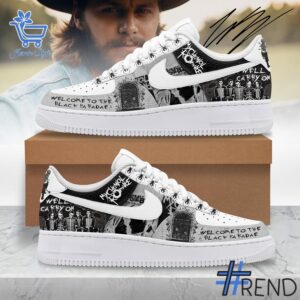 Trendy My Chemical Romance we'll carry on Air Force Shoes perfect for casual and streetwear outfits.